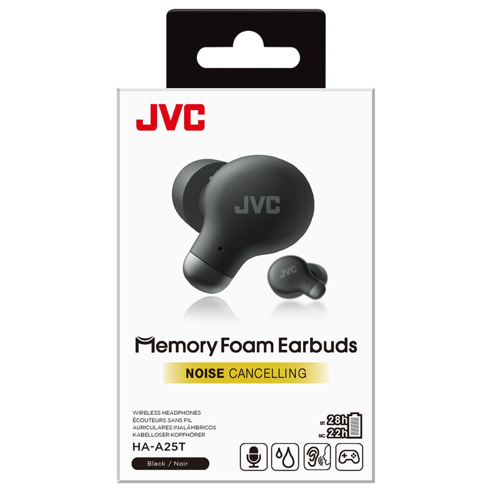 JVC Marshmallow True Wireless Earbuds with Noise Cancelling in Black, , large