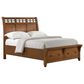 Mayberry Hill Gage Queen Storage Bed in Chestnut, , large