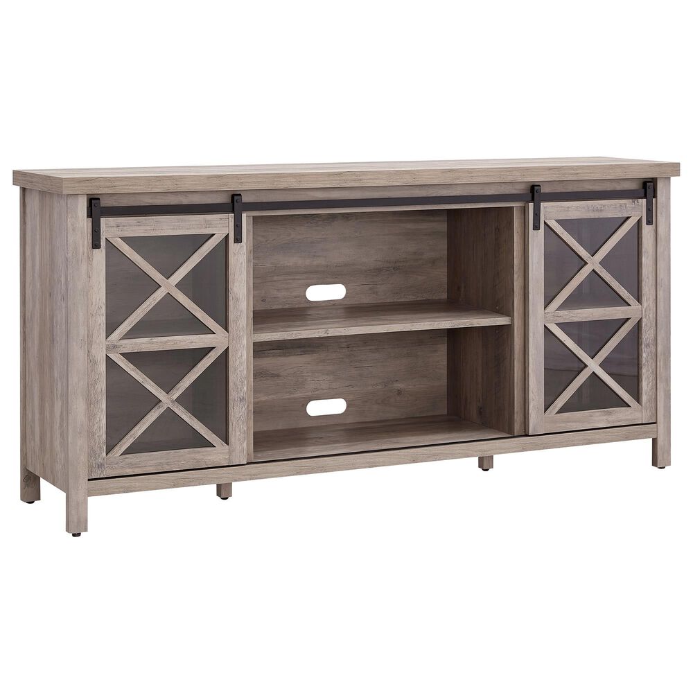 Hudson and Canal Clementine 68" TV Stand in Gray Oak, , large