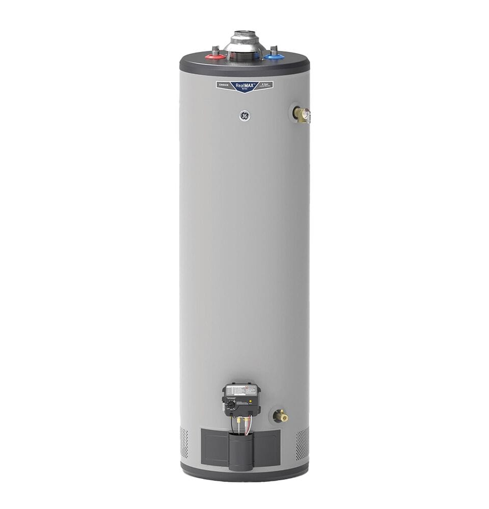 GE Appliances RealMAX Choice 30-Gallon Tall Natural Gas Atmospheric Water Heater, , large