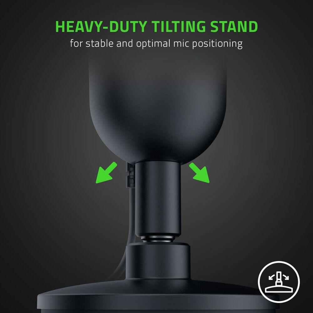 Razer Seiren Mini Wired Ultra-Compact Streaming Microphone in Black, , large