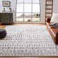 Safavieh Tulum Transitional 9" x 12" Ivory and Grey Area Rug, , large