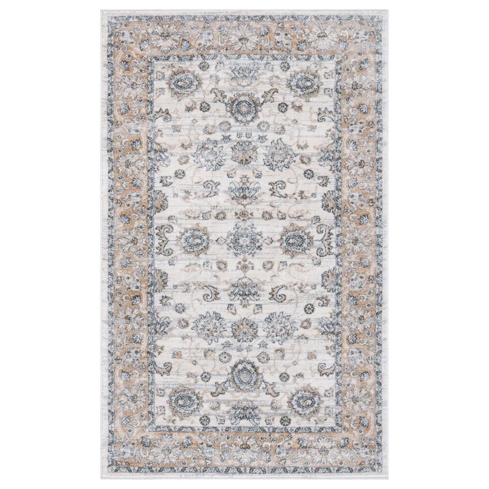 Safavieh Isabella ISA940B 3" x 5" Cream and Beige Area Rug, , large
