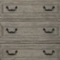 Ashley Lodenbay 5 Drawer Chest in Antiqued Gray and Walnut Brown, , large