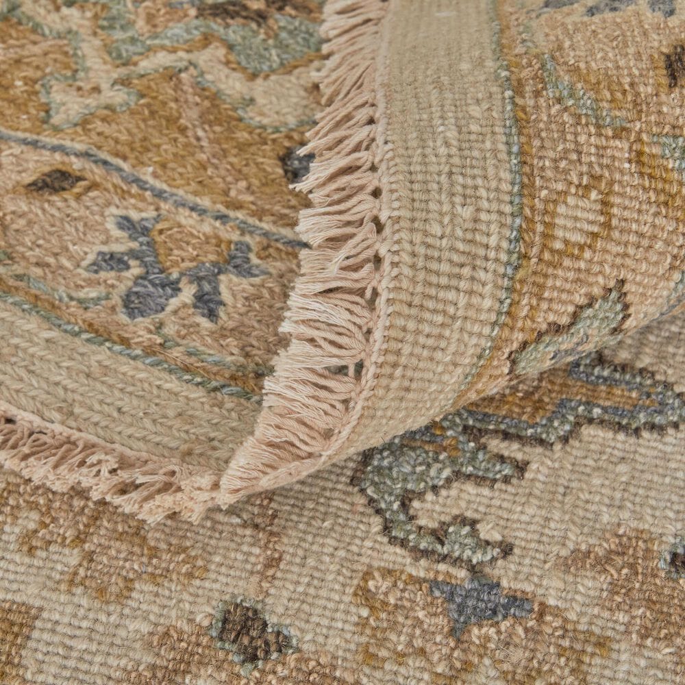 Feizy Corbitt 2&#39;6&quot; x 8&#39; Ivory and Gold Runner, , large