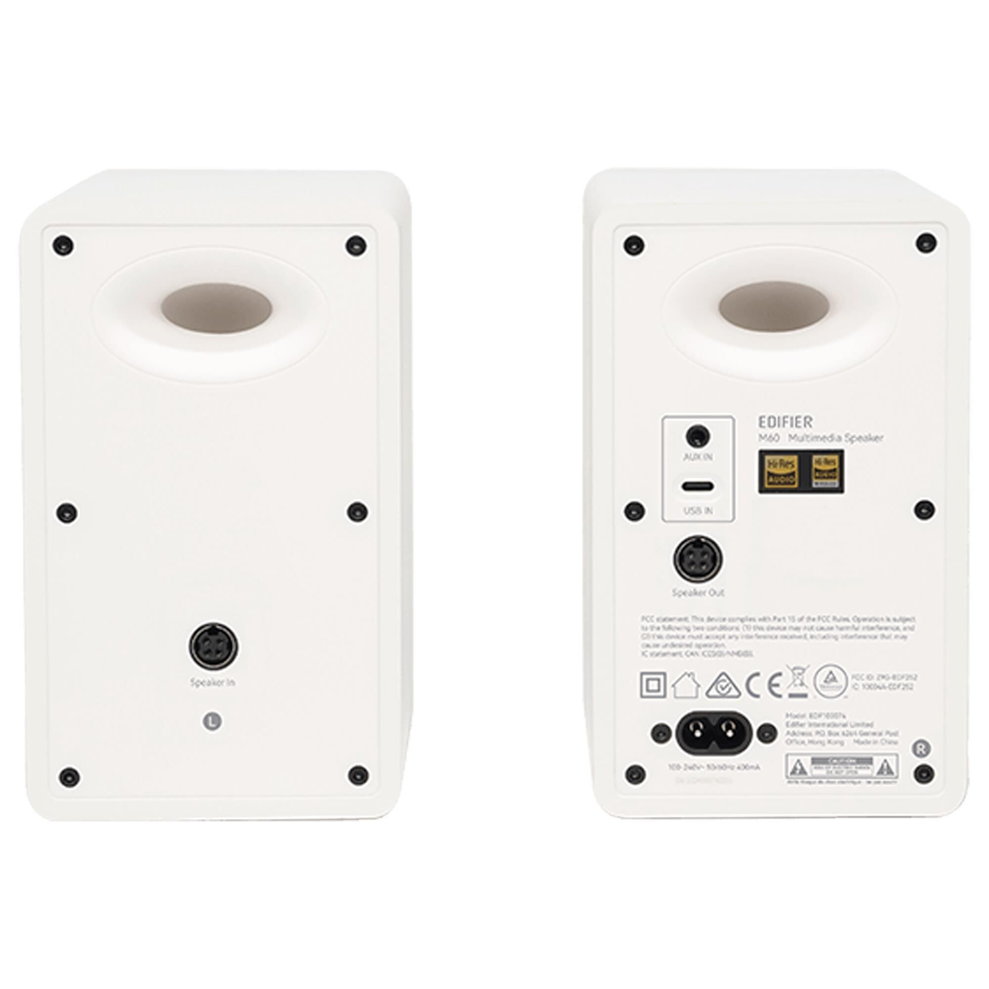 EDIFIER M60 ホワイト M60 Compact Desktop 2.0 Speakers – Edifier USA