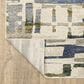 Oriental Weavers Tisdell TIS01 Blue and Green 2"3" x 7"6" Runner, , large