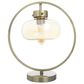 Maple and Jade LED Rotary Socket Table Lamp in Gold, , large