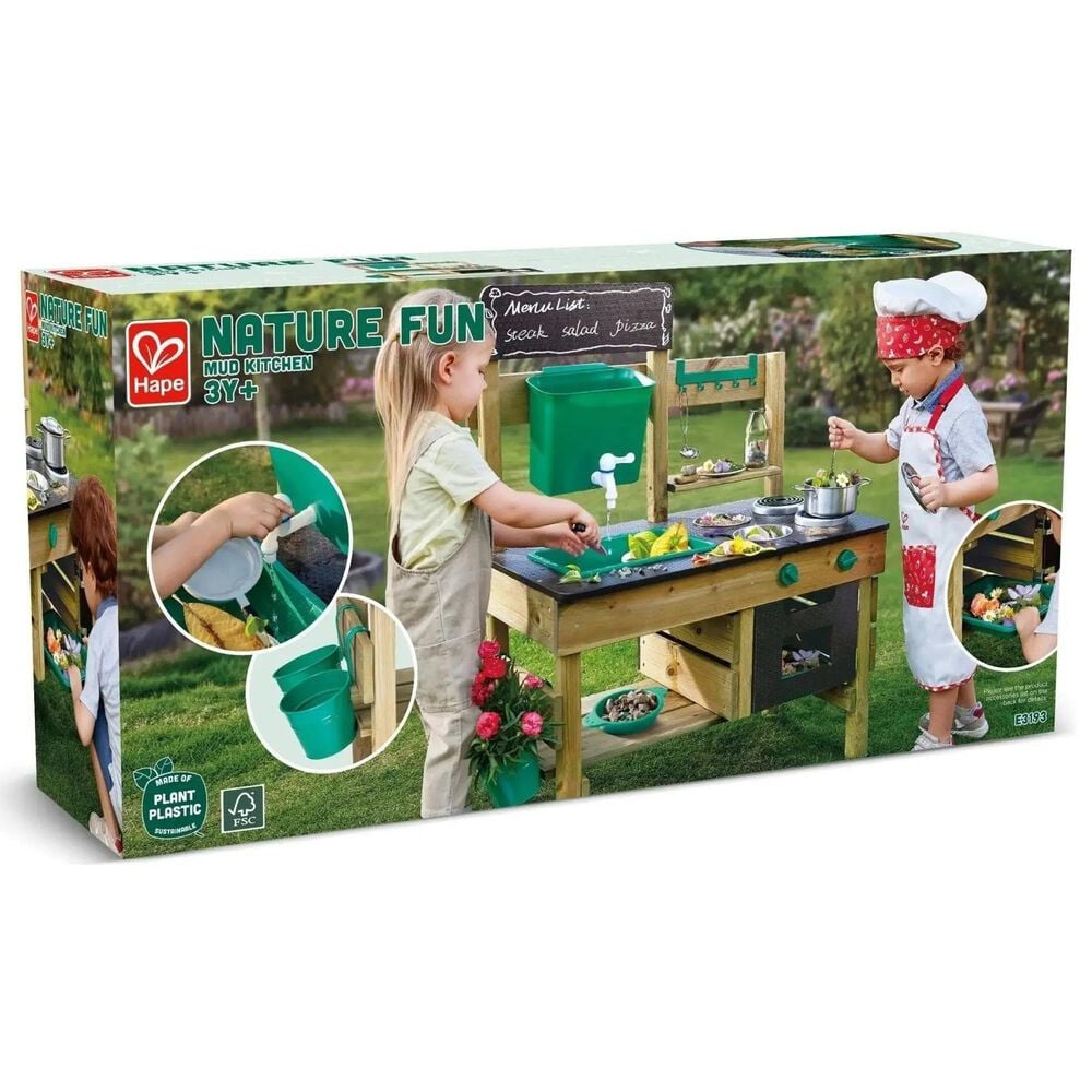 Hape Toys Outdoor Kitchen Set with Accessories in Multicolor, , large