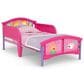 Delta Children Peppa Pig Big Adventures Plastic Toddler Bed in Pink, , large