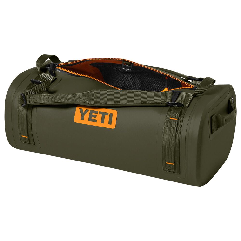 YETI Panga 50L Waterproof Duffel in Olive and King Crab Orange, , large