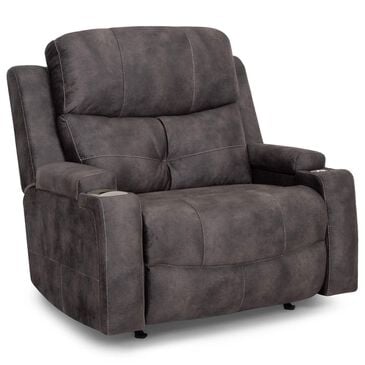 Moore Furniture Arlington Power Chair and A Half Recliner in Monroe Ebony, , large
