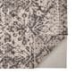 Feizy Kano 3876F 5"3" x 7"6" Charcoal and Ivory Area Rug, , large
