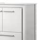 Lexora Home Lafarre 36" Single Bathroom Vanity in Rustic Acacia with 2 cm White Cultured Marble Top, Rectangular Sink and 28" Mirror, , large