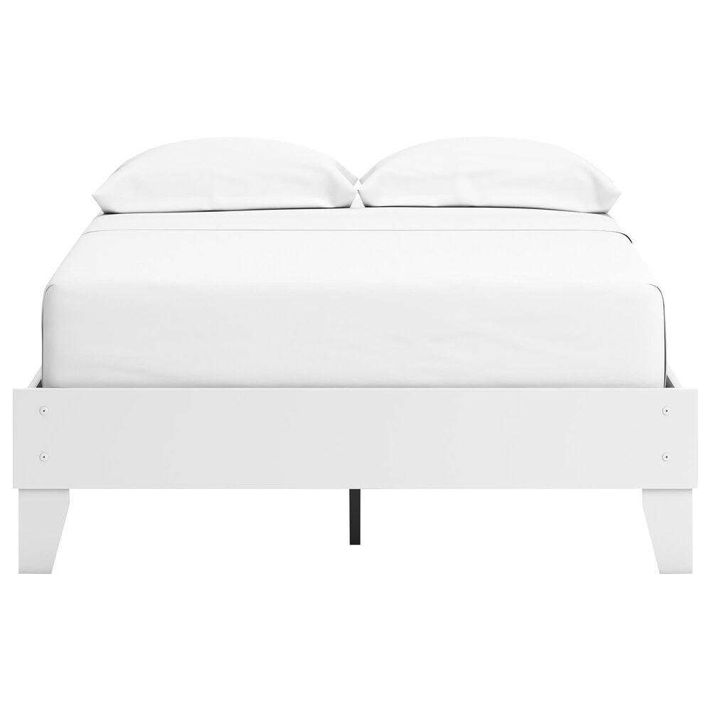 Ashley 4-Piece Full Bedroom Set in White, , large