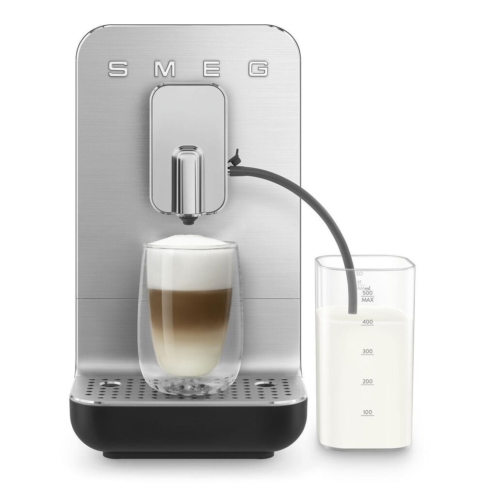 SMEG 47 Oz Automatic Coffee Machine in Black, , large