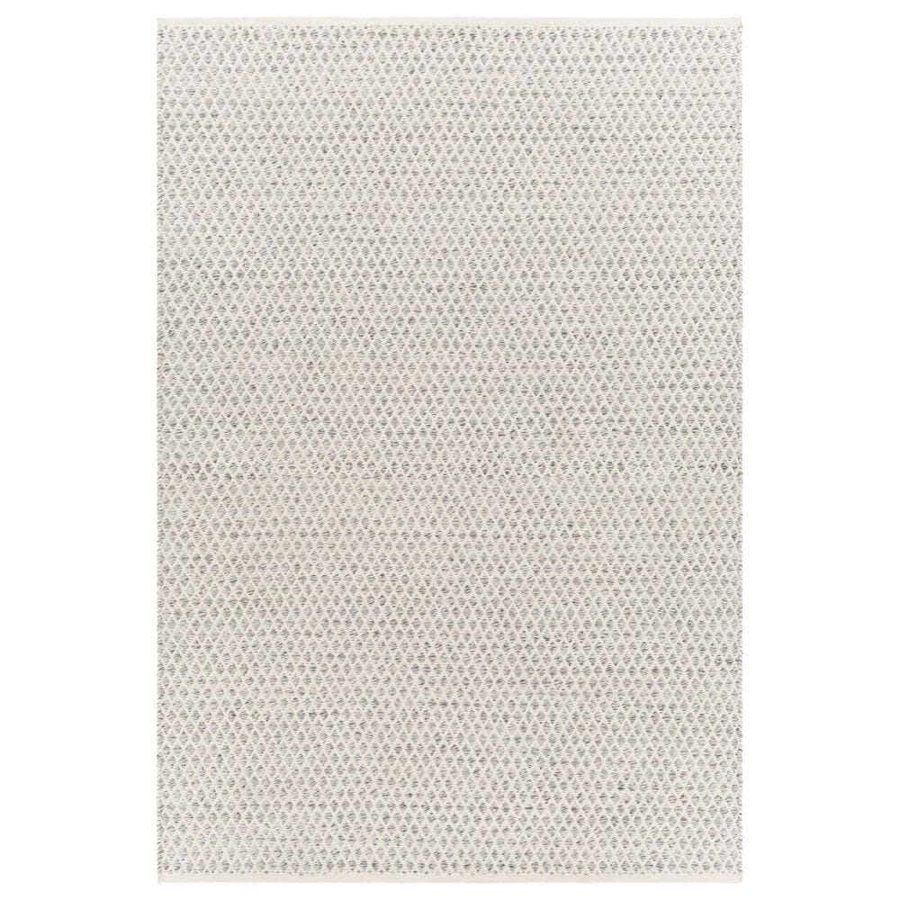 Surya Azalea Geometric 5" x 7"6" Slate, Off White and Ink Blue Indoor/Outdoor Area Rug, , large