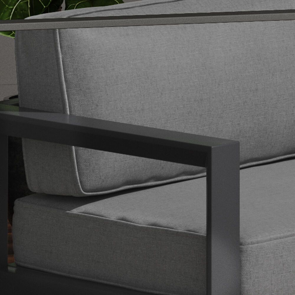 Homestyles Grayton Patio Lounge Chair in Gray, , large