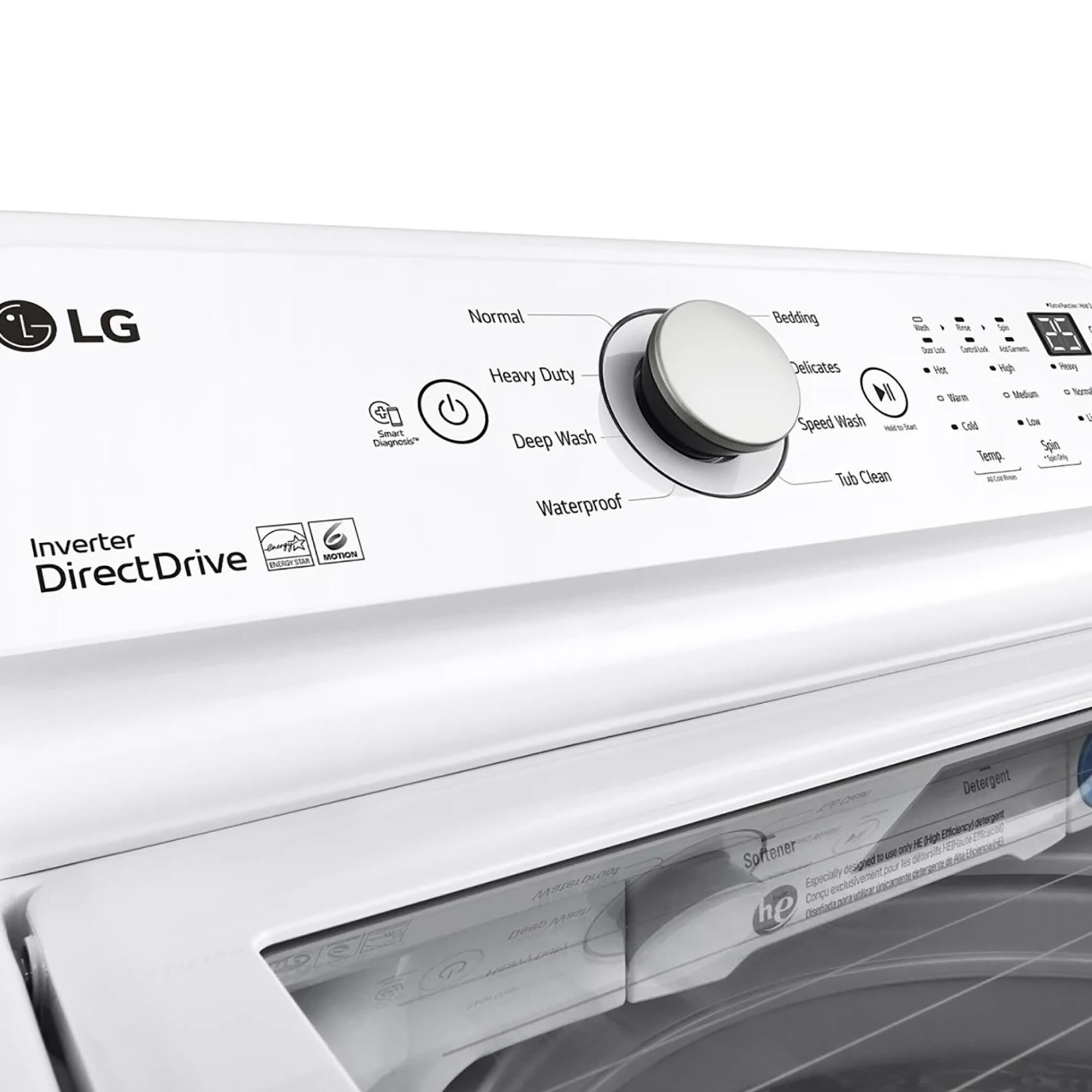 Deep wash outlet lg washer