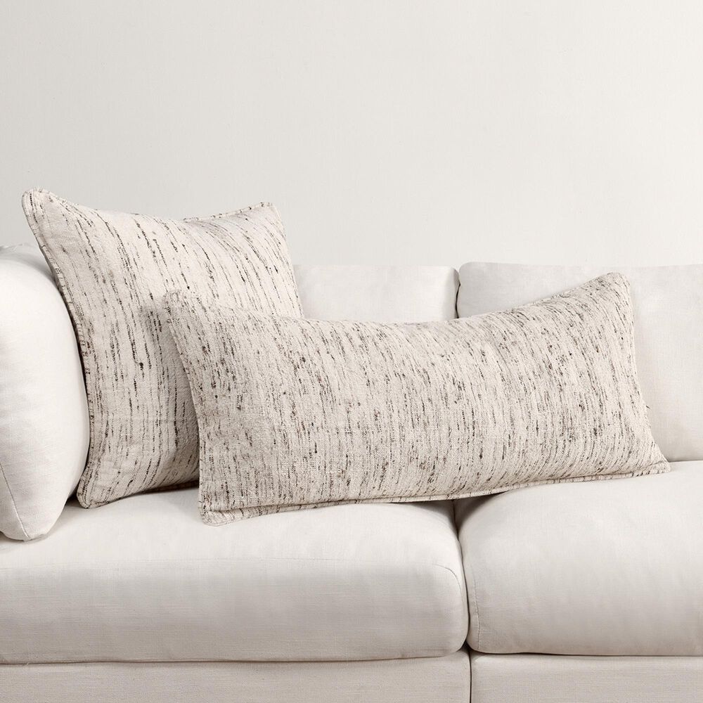 Classic Home Tavira 22&quot; Square Throw Pillow in Natural, , large