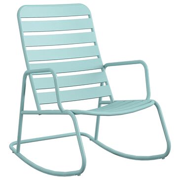 DHP Roberta Patio Rocking Chair in Aqua Haze, , large