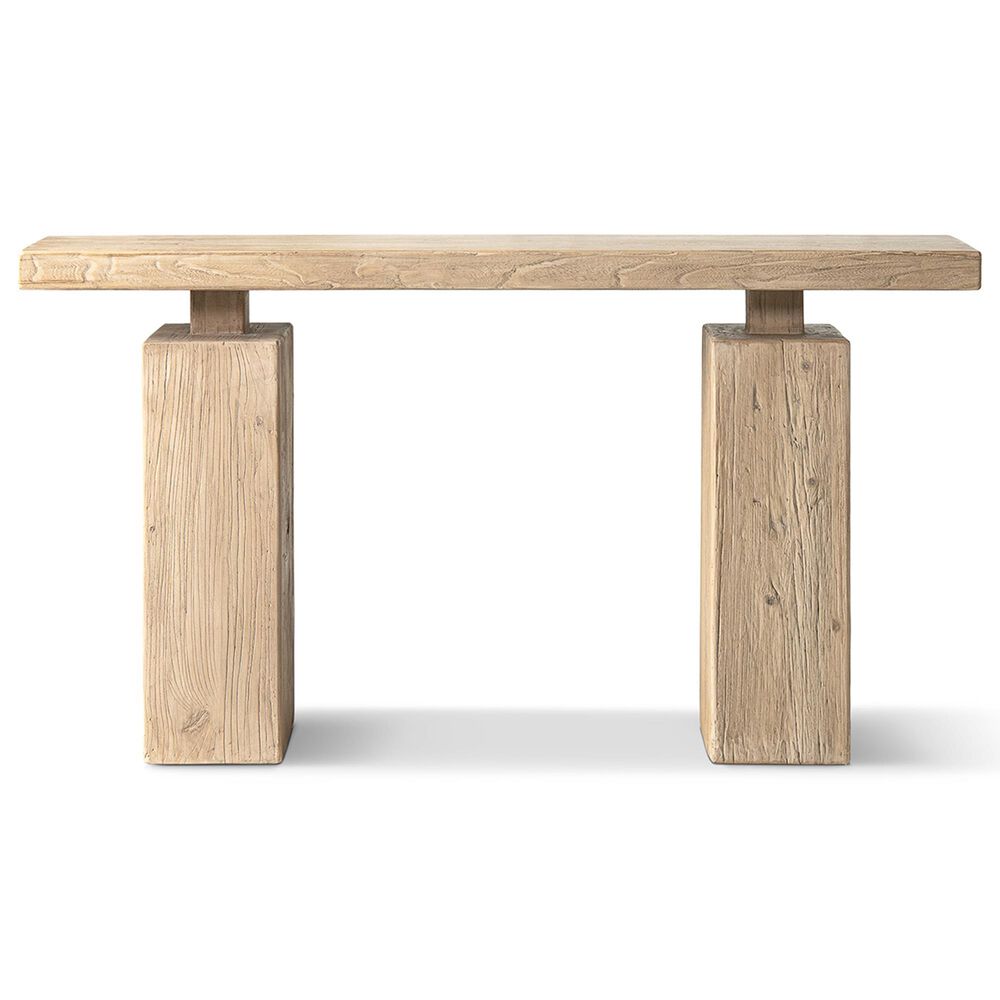 Jennifer Taylor Home Calder 45" Console Table in Heritage Light Natural Brown, , large