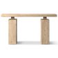 Jennifer Taylor Home Calder 45" Console Table in Heritage Light Natural Brown, , large