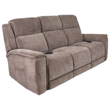 Synergy Home Furnishings Llc Power Reclining Sofa with Air Massage in Rex Bungee Cord, , large