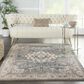 Nourison Quarry 3" x 5" Grey and Ivory Area Rug, , large