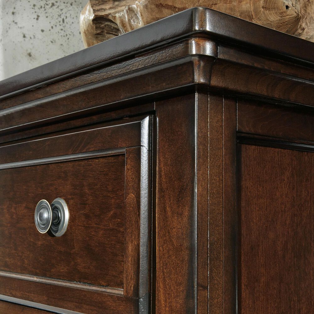 Millenium Porter 4-Piece Queen Bedroom Set in Rustic Brown, , large