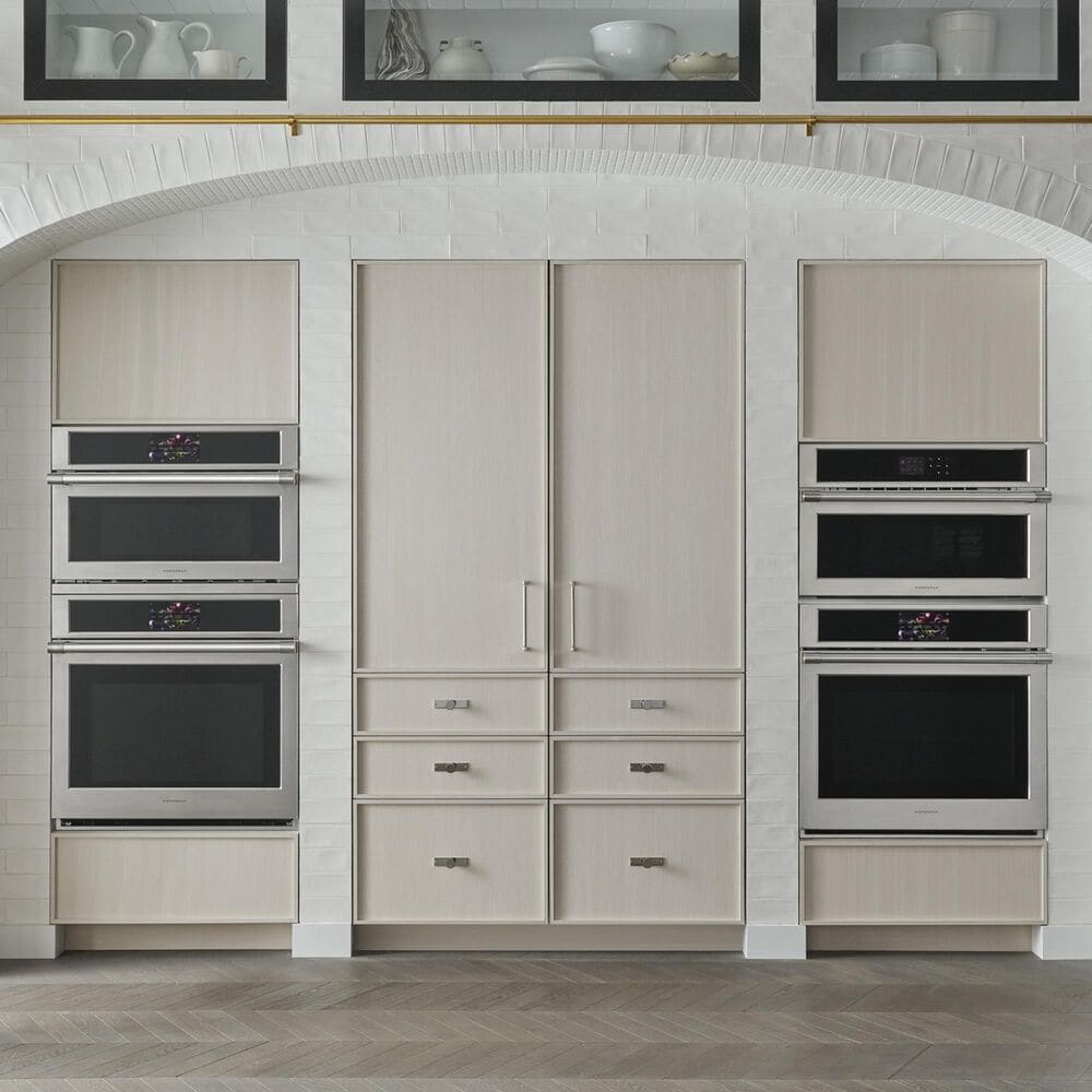 Monogram 24&quot; Integrated Column Freezer with Left Handle - Panel Sold Separately, , large