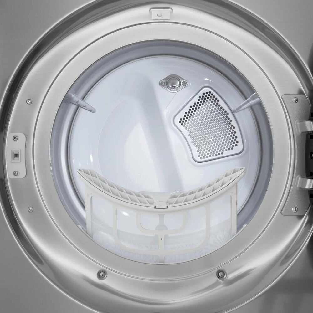 LG 5 Cu. Ft. Smart Front Load Washer and 7.4 Cu. Ft. Gas Dryer Laundry Pair in Graphite Steel, , large