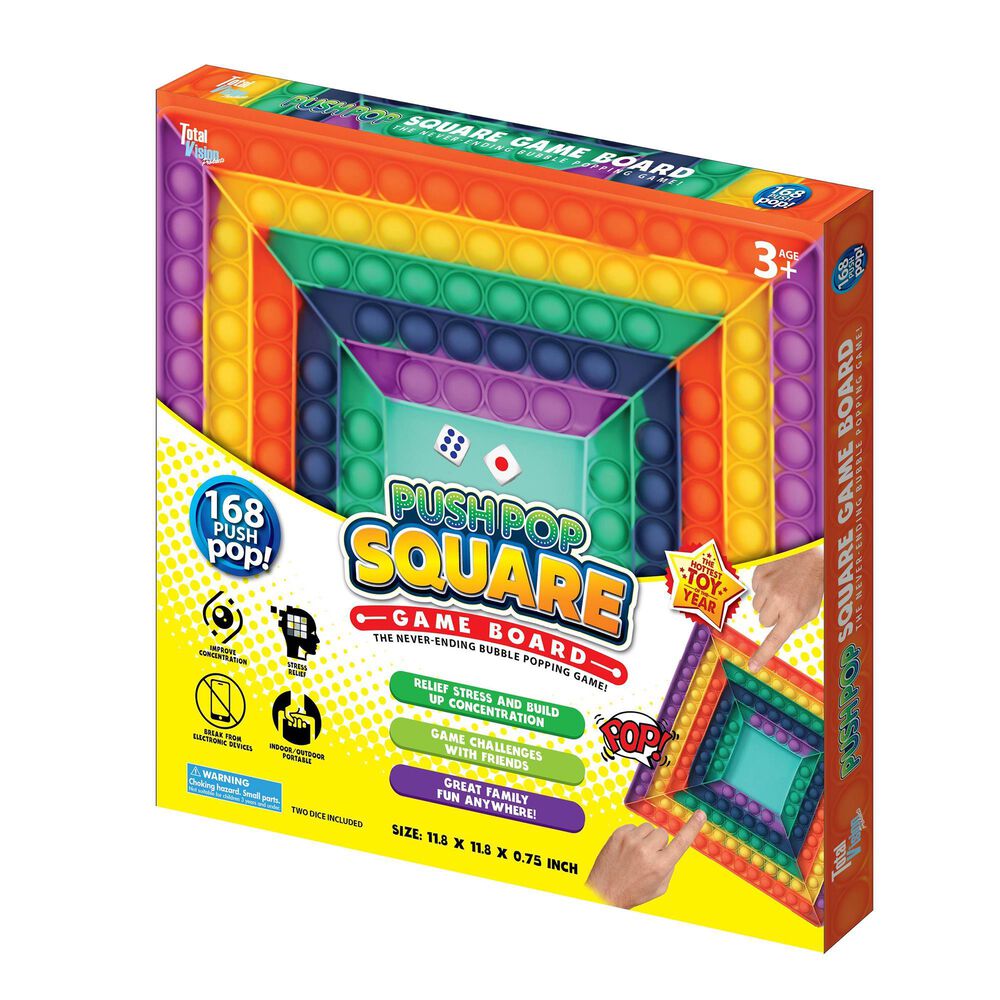 Max Sales Group, Inc Fidget Game Square Rainbow, , large