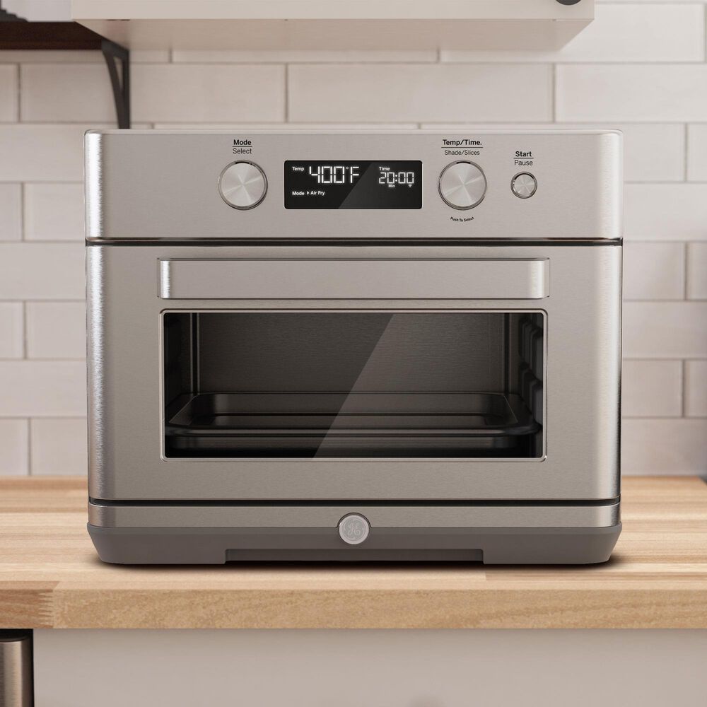 GE Appliances Digital Air Fry 8-In-1 Toaster Oven in Stainless Steel, , large