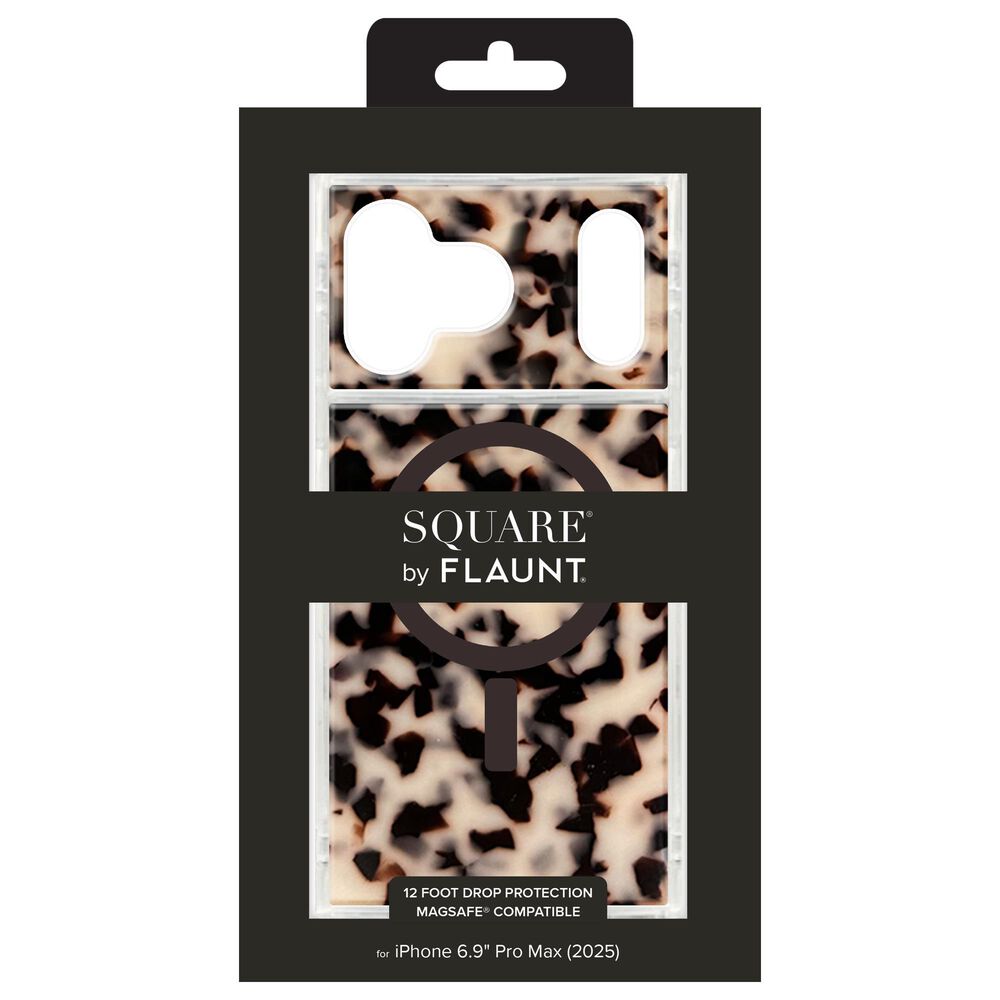 Case-Mate Square MagSafe Case for iPhone 17 Pro Max in Blonde Tortoise Shell, , large
