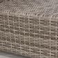 Hearth and Haven 7-Piece Outdoor L-Shaped Sectional Set in Gray, , large