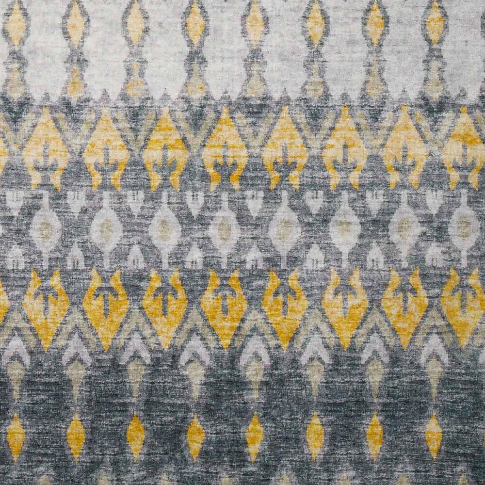 Dalyn Rug Company Brisbane 2&#39;3&quot; x 7&#39;6&quot; Pewter Runner, , large