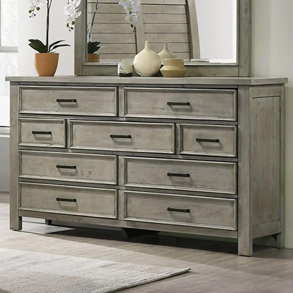Mayberry Hill Sullivan 9-Drawer Dresser in Drift Grey, , large