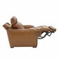 MotoMotion Zeppelin Leather Power Recliner in Venetian Honey, , large