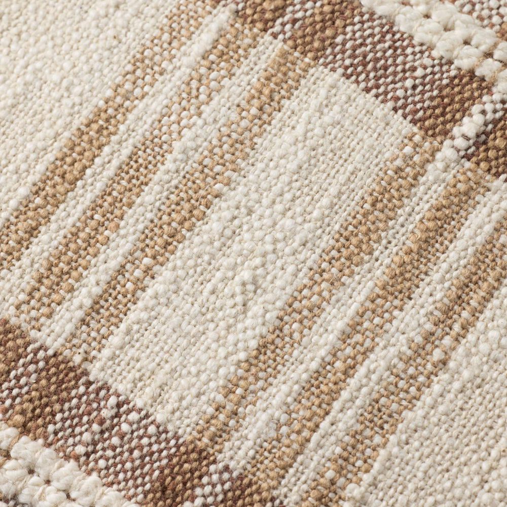 Loloi 22&quot; Square Throw Pillow in Tan, Brown and Multicolor, , large