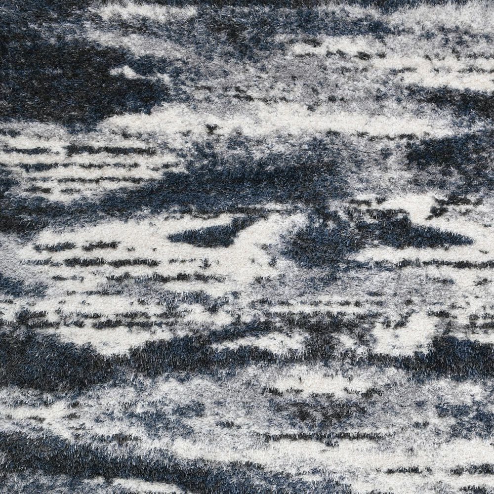 Central Oriental Pulse Aubriella Beige and Blue 5'3" x 7'3" Area Rug, , large