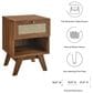 Modway Soma 1 Drawer and 1 Shelf Nightstand in Walnut, , large