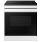 Samsung Bespoke Bespoke 6.3 Cu. Ft. Smart Slide-In Electric Induction Range with Anti-Scratch Glass Cooktop and Air Fry in White Glass, , large