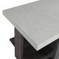 Crown Mark Boris 3-Piece Cocktail Table Set in Gray, , large