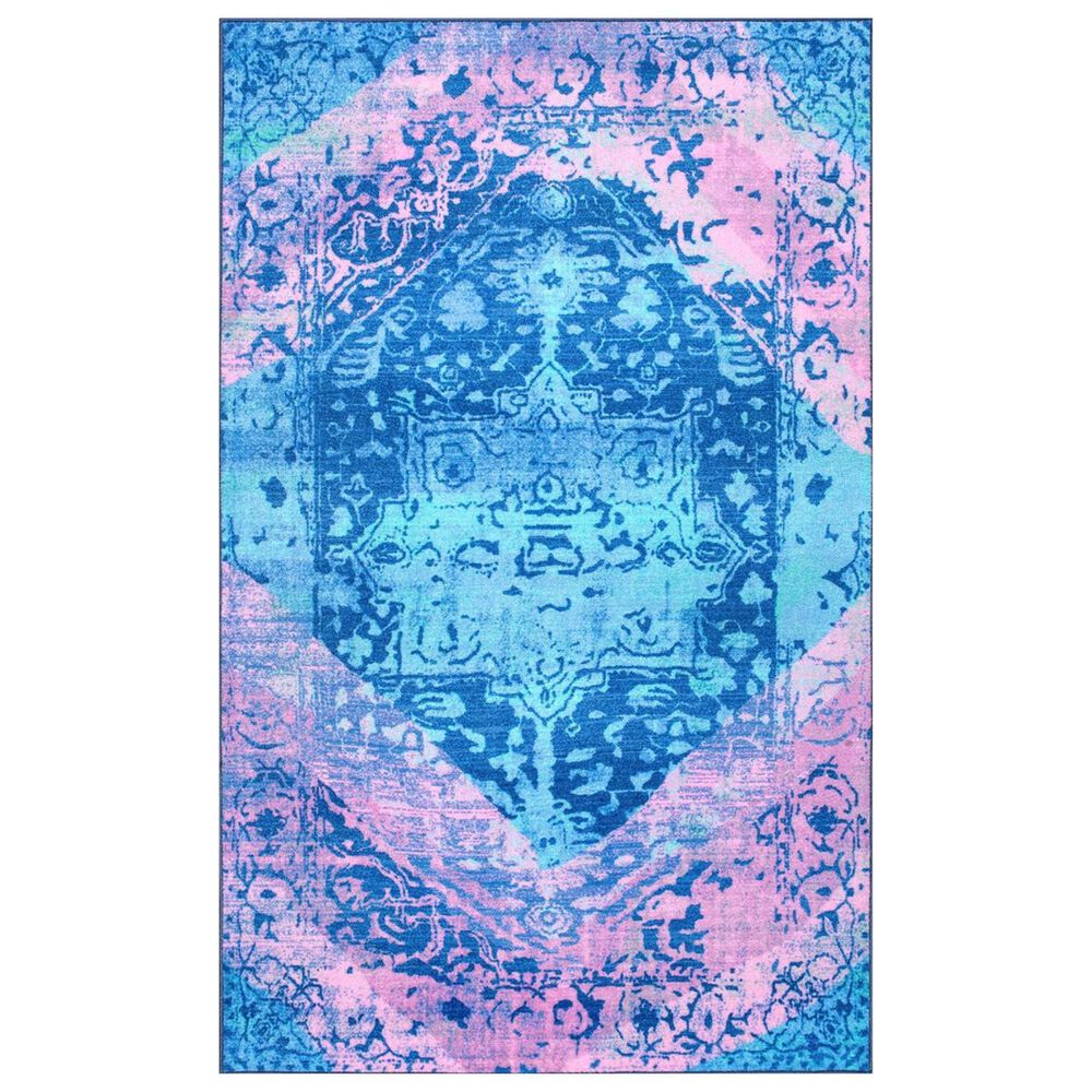 nuLOOM Giza MCGZ29B 5' x 8' Blue Area Rug, , large