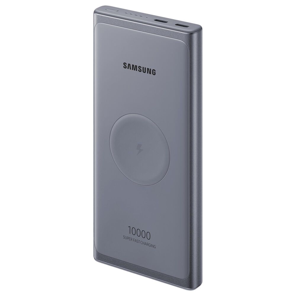 Samsung 25W Wireless Portable Battery in Silver, , large
