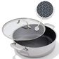 Green Pan Trident Hybrid Nonstick Everyday Pan with Lid in Stainless Steel, , large