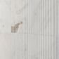 Soho Studio Carver Fluted Alaska White 12" x 24" Honed Marble Tile, , large