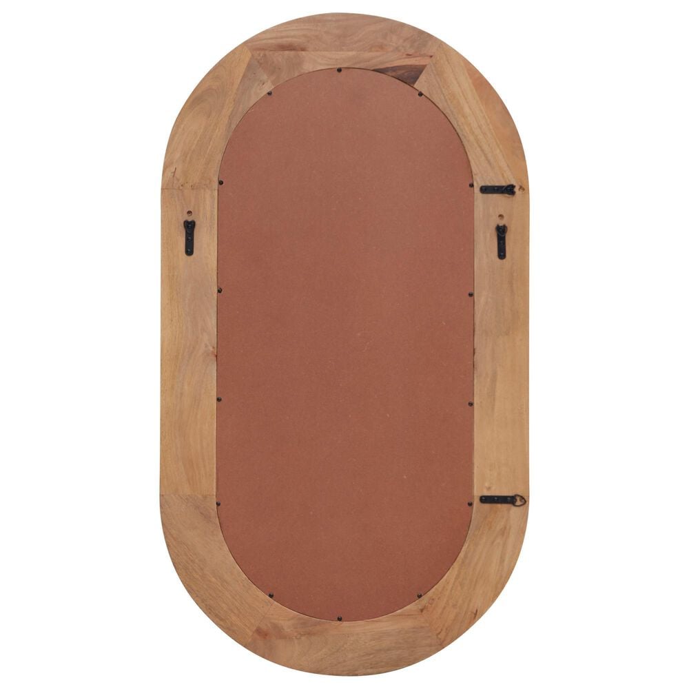 Ashley Daverly Accent Wall Mirror in Light Brown, , large