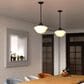 Vaxcel Eastgate 1-Light Pendant in Matte Black, , large